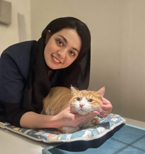 دکتر مینا جعفربیگلو متخصص رادیولوژی دامپزشکی